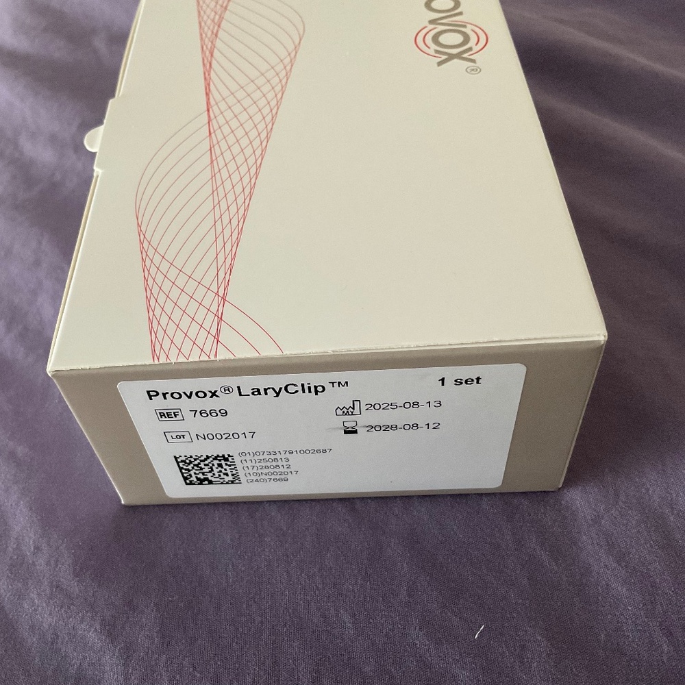 Atos PROVOX LaryClip New Ref 7669 FAST SHIP!!